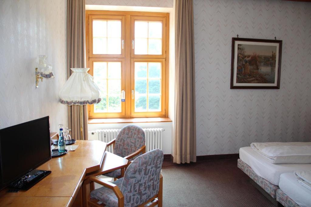 Schlosshotel Hirschhorn Cameră foto