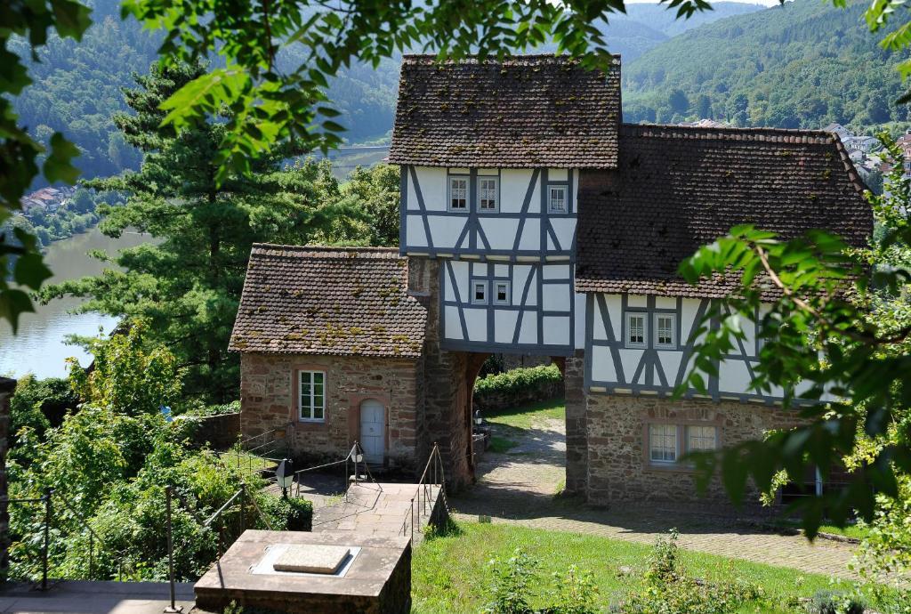 Schlosshotel Hirschhorn Exterior foto